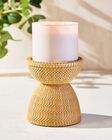 Đế Nến 3 Bấc Woven Pedestal 3-Wick Candle Holder image number null