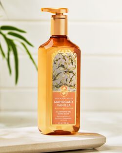 Nước Rửa Tay Dạng Gel Mahogany Vanilla Cleansing Gel Hand Soap image number null