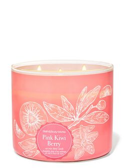 Nến 3 Bấc Pink Kiwi Berry 3-Wick Candle