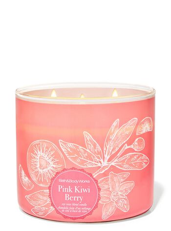 Nến 3 Bấc Pink Kiwi Berry 3-Wick Candle Nến 3 Bấc