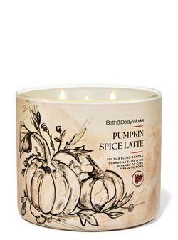 Nến 3 Bấc Pumpkin Spice Latte 3-Wick Candle