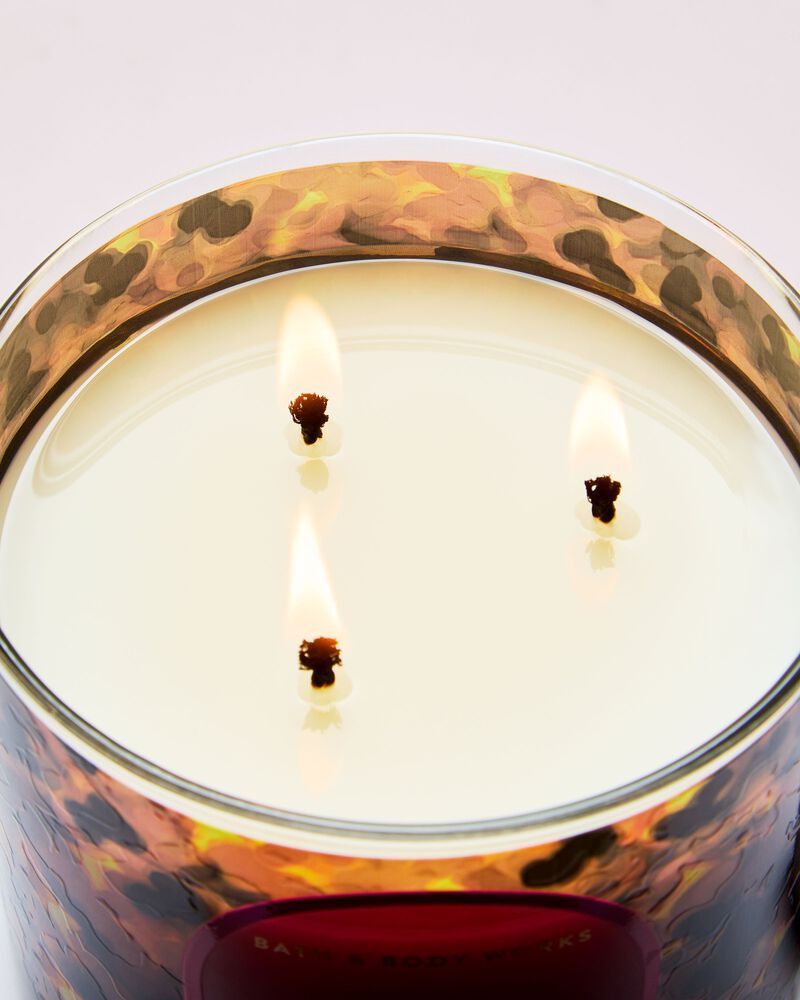 Nến 3 Bấc Mahogany Teakwood 3-Wick Candle 3-Wick Candle