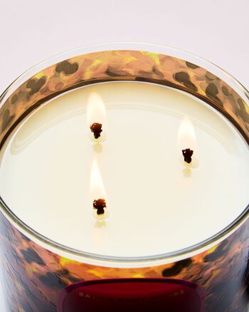Nến 3 Bấc Mahogany Teakwood 3-Wick Candle 3-Wick Candle