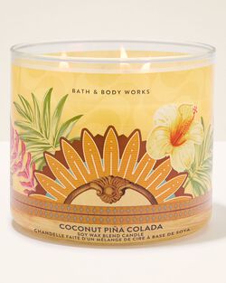 Nến 3 Bấc Coconut Pi&ntilde;a Colada 3-Wick Candle image number null