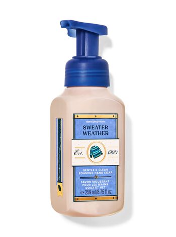 Sweater Weather Gentle & Clean Foaming Hand Soap X&agrave; Ph&ograve;ng Rửa Tay L&agrave;m Sạch Tạo Bọt Dịu Nhẹ