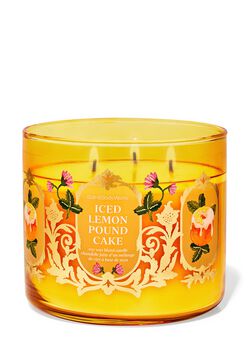 Nến 3 Bấc Iced Lemon Pound Cake 3-Wick Candle