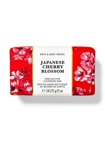 Xà phòng shea butter Japanese Cherry Blossom Shea Butter Cleansing Bar Xà Phòng Cục