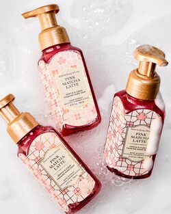 Nước Rửa Tay Tạo Bọt L&agrave;m Sạch & Dịu Nhẹ Pink Matcha Latte Gentle & Clean Foaming Hand Soap image number null