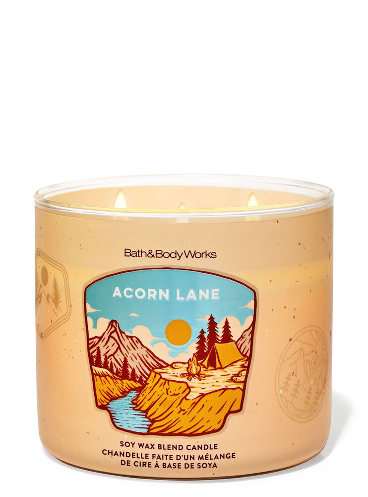 Nến 3 Bấc Acorn Lane 3-Wick Candle Nến 3 Bấc