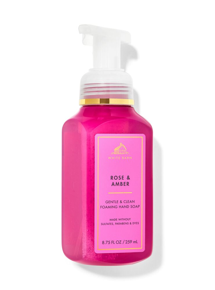 Rose & Amber Gentle & Clean Foaming Hand Soap Gentle & Clean Foaming Hand Soap