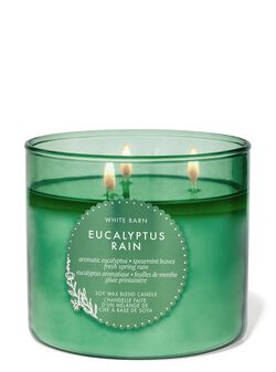 Nến 3 Bấc Eucalyptus Rain 3-Wick Candle
