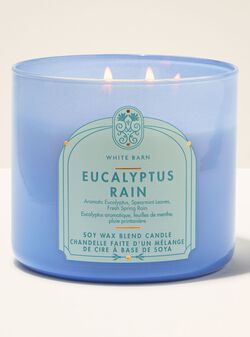 Nến 3 Bấc Eucalyptus Rain 3-Wick Candle image number null