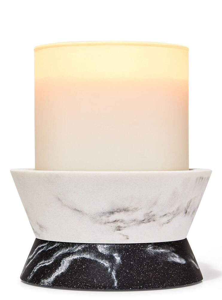 Đế Nến 3 Bấc Mixed Marble Pedestal 3-Wick Candle Holder 3-Wick Candle Holder