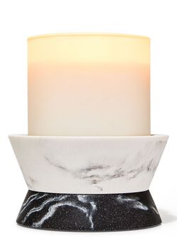 Đế Nến 3 Bấc Mixed Marble Pedestal 3-Wick Candle Holder
