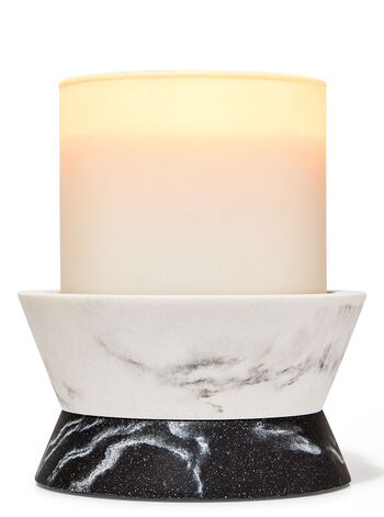 Đế Nến 3 Bấc Mixed Marble Pedestal 3-Wick Candle Holder 3-Wick Candle Holder