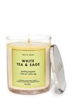 Nến 1 Bấc White Tea & Sage Single Wick Candle image number null