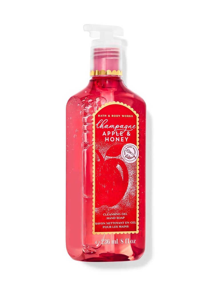 Champagne Apple & Honey Cleansing Gel Hand Soap Gel Hand Soap
