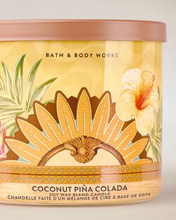 Nến 3 Bấc Coconut Pi&ntilde;a Colada 3-Wick Candle image number null