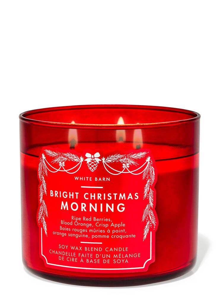 Nến 3 Bấc Bright Christmas Morning 3-Wick Candle 3-Wick Candle