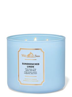 Nến 3 Bấc Sun-Drenched Linen 3-Wick Candle