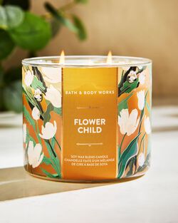 Nến 3 Bấc Flowerchild 3-Wick Candle image number null