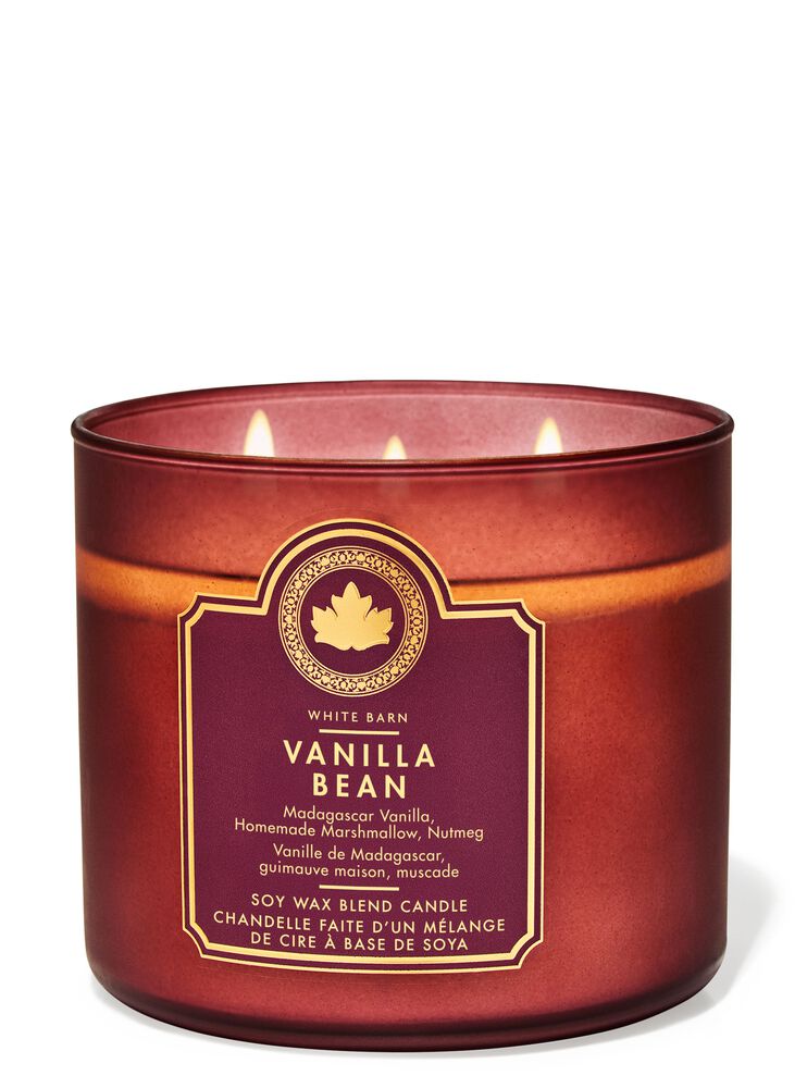 Vanilla Bean 3-Wick Candle Nến 3 Bấc