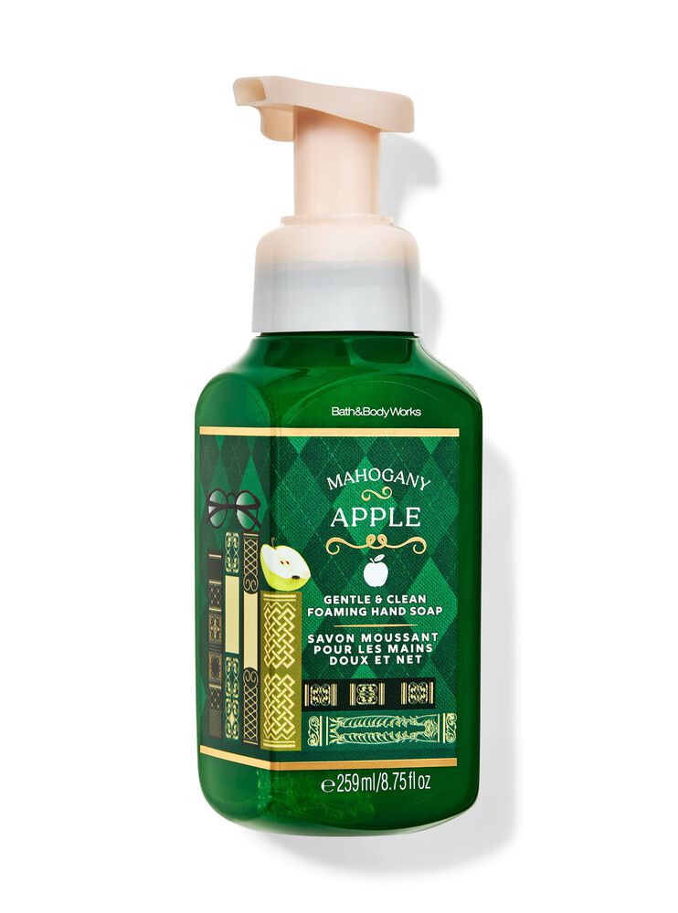 Mahogany Apple Gentle & Clean Foaming Hand Soap Xà Phòng Rửa Tay Làm Sạch Tạo Bọt Dịu Nhẹ