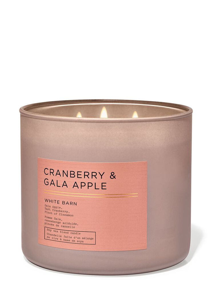 Cranberry & Gala Apple 3-Wick Candle 3-Wick Candle