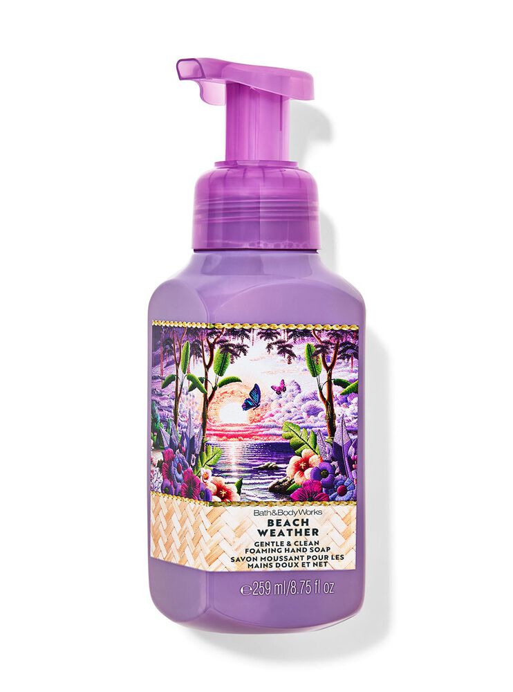 Beach Weather Gentle & Clean Foaming Hand Soap Xà phòng rửa tay tạo bọt nhẹ dịu & sạch
