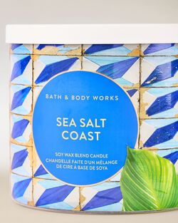 Nến 3 Bấc Sea Salt Coast 3-Wick Candle image number null