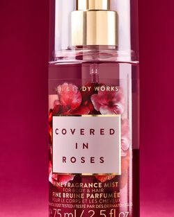 Xịt Thơm Cao Cấp Mini Size Covered In Roses Travel Size Fine Fragrance Mist image number null