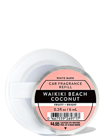 Waikiki Beach Coconut Car Fragrance Refill Car Fragrance Refill