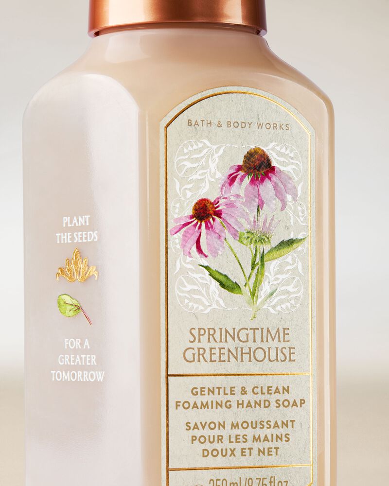 Nước Rửa Tay Tạo Bọt Springtime Greenhouse Gentle & Clean Foaming Hand Soap Gentle & Clean Foaming Hand Soap
