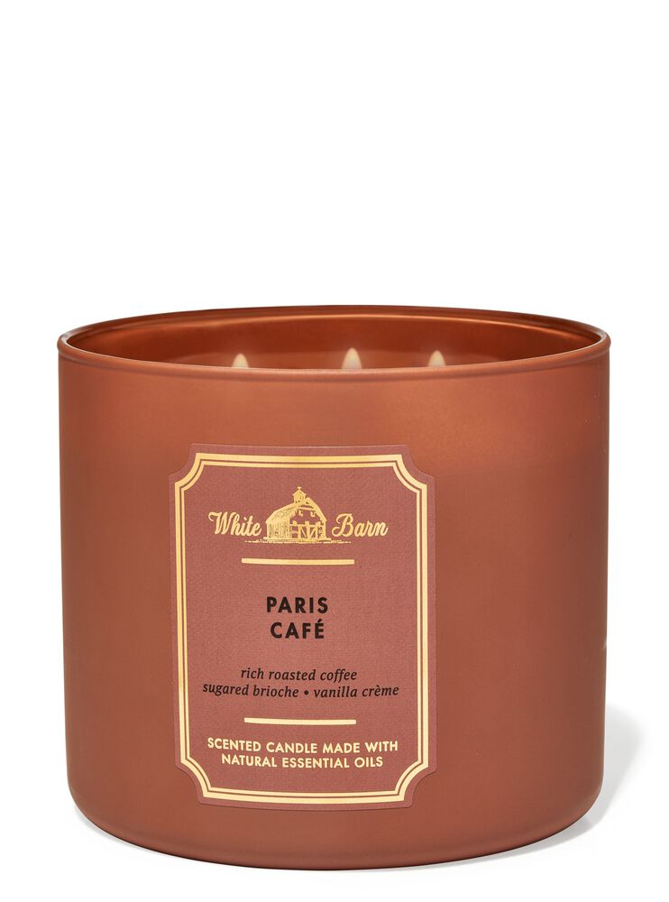 Nến 3 Bấc Paris Caf&eacute; 3-Wick Candle Nến 3 Bấc