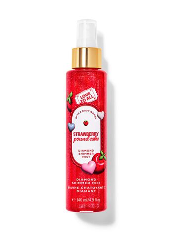 Strawberry Pound Cake Diamond Shimmer Mist Strawberry Pound Cake Diamond Shimmer Mist
