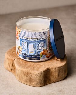 Nến 3 Bấc Fresh Fall Morning 3-Wick Candle image number null