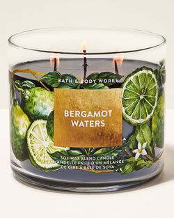 Nến 3 Bấc Bergamot Waters 3-Wick Candle image number null