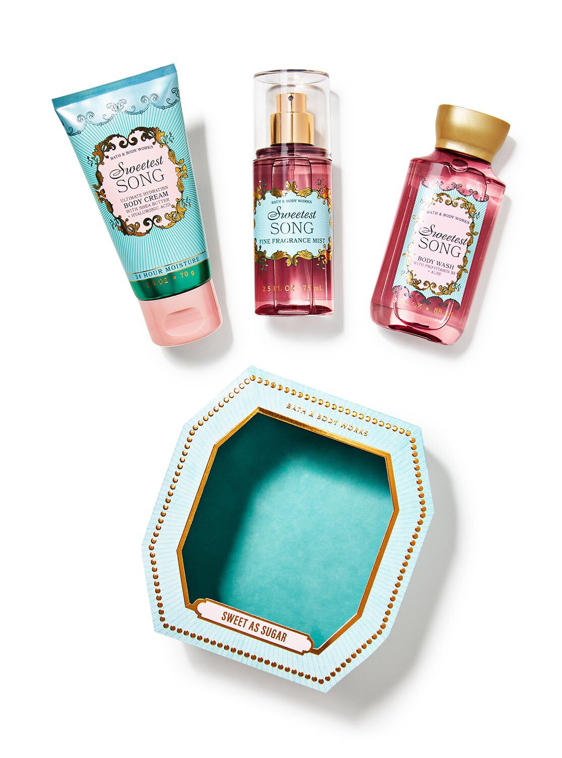 Shop Sweetest Song Mini Gift Box Set | Bath & Body Works Vietnam