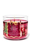 Nến 3 Bấc Bright Christmas Morning 3-Wick Candle image number null
