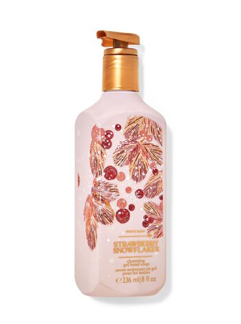 Strawberry Snowflakes Cleansing Gel Hand Soap Xà phòng rửa tay dạng gel làm sạch