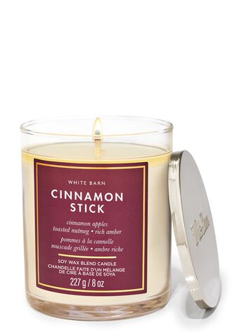 Cinnamon Stick Single Wick Candle Nến 1 tim Cinnamon Stick Single Wick Candle