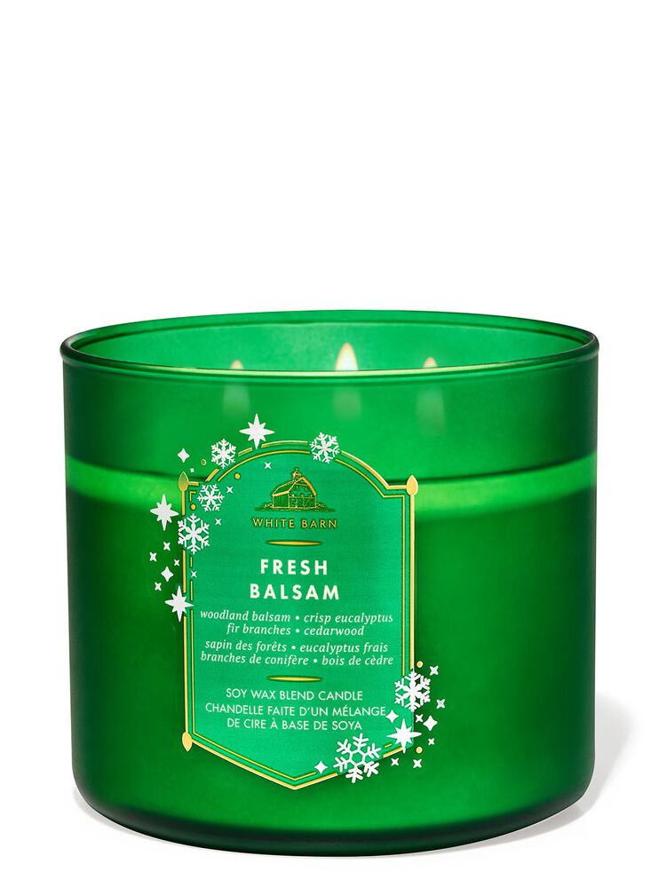 Fresh Balsam 3-Wick Candle Nến 3 Bấc