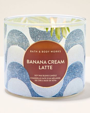 Nến 3 Bấc Banana Cream Latte 3-Wick Candle 3-Wick Candle