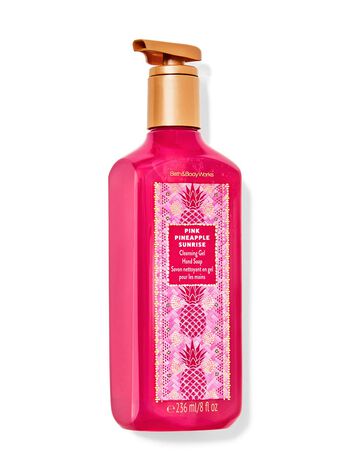 Nước Rửa Tay Dạng Gel L&agrave;m Sạch Pink Pineapple Sunrise Cleansing Gel Hand Soap Nước Rửa Tay Dạng Gel