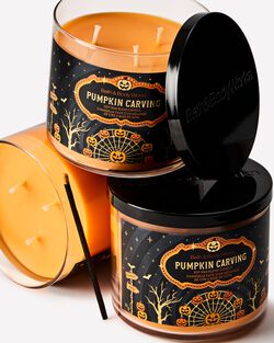 Nến 3 Bấc Pumpkin Carving 3-Wick Candle image number null