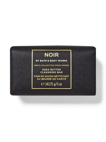 X&agrave; Ph&ograve;ng Cục Bơ Hạt Mỡ Noir Shea Butter Cleansing Bar X&agrave; Ph&ograve;ng Cục