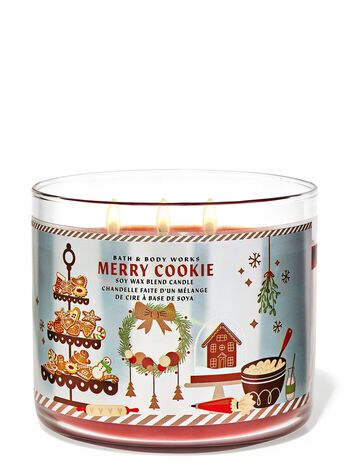 Nến 3 Bấc Merry Cookie 3-Wick Candle Nến 3 Bấc