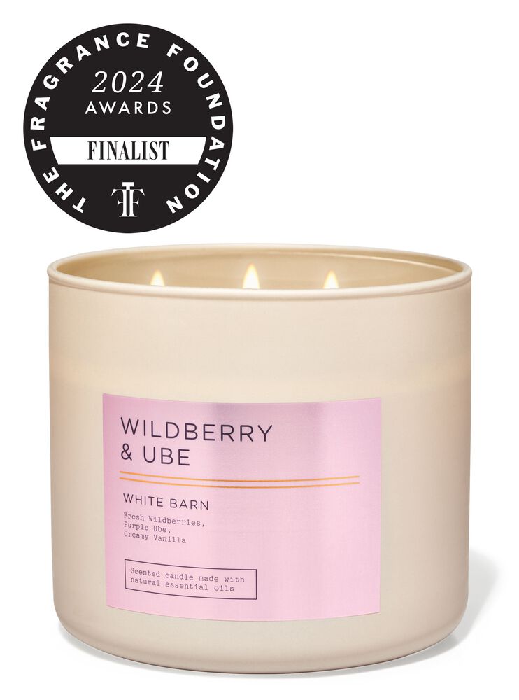 Nến 3 Bấc Wildberry & Ube 3-Wick Candle Nến 3 Bấc