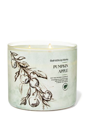 Nến 3 Bấc Pumpkin Apple 3-Wick Candle Nến 3 Bấc