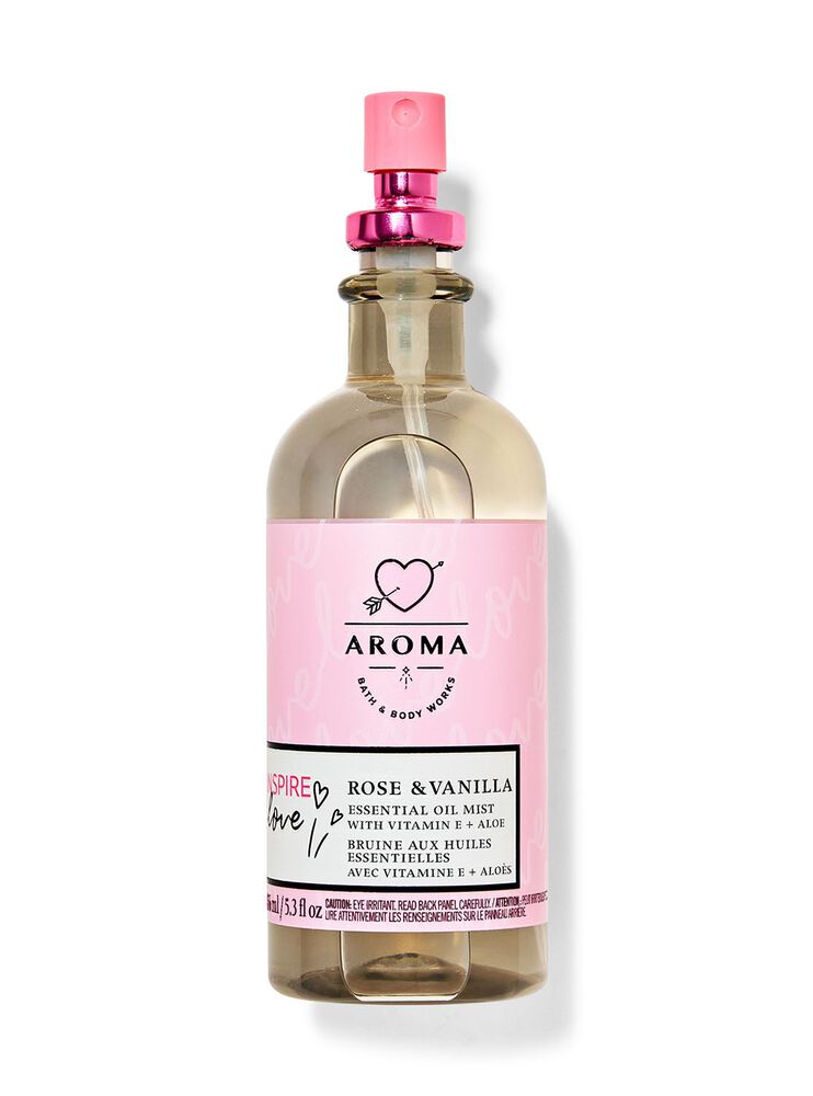 Xịt Tinh Dầu Rose Vanilla Essential Oil Mist Xịt Thơm Cơ Thể